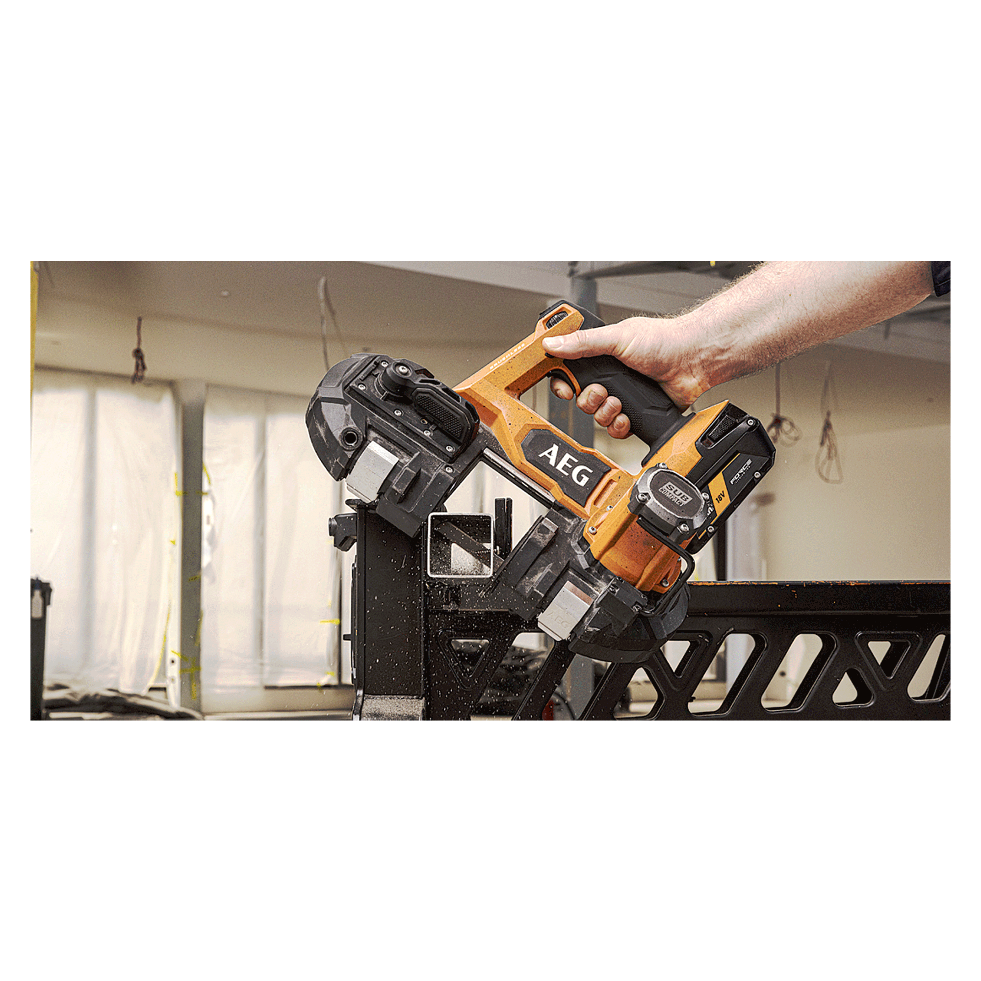 18V SUBCOMPACT Brushless 63mm Band Saw