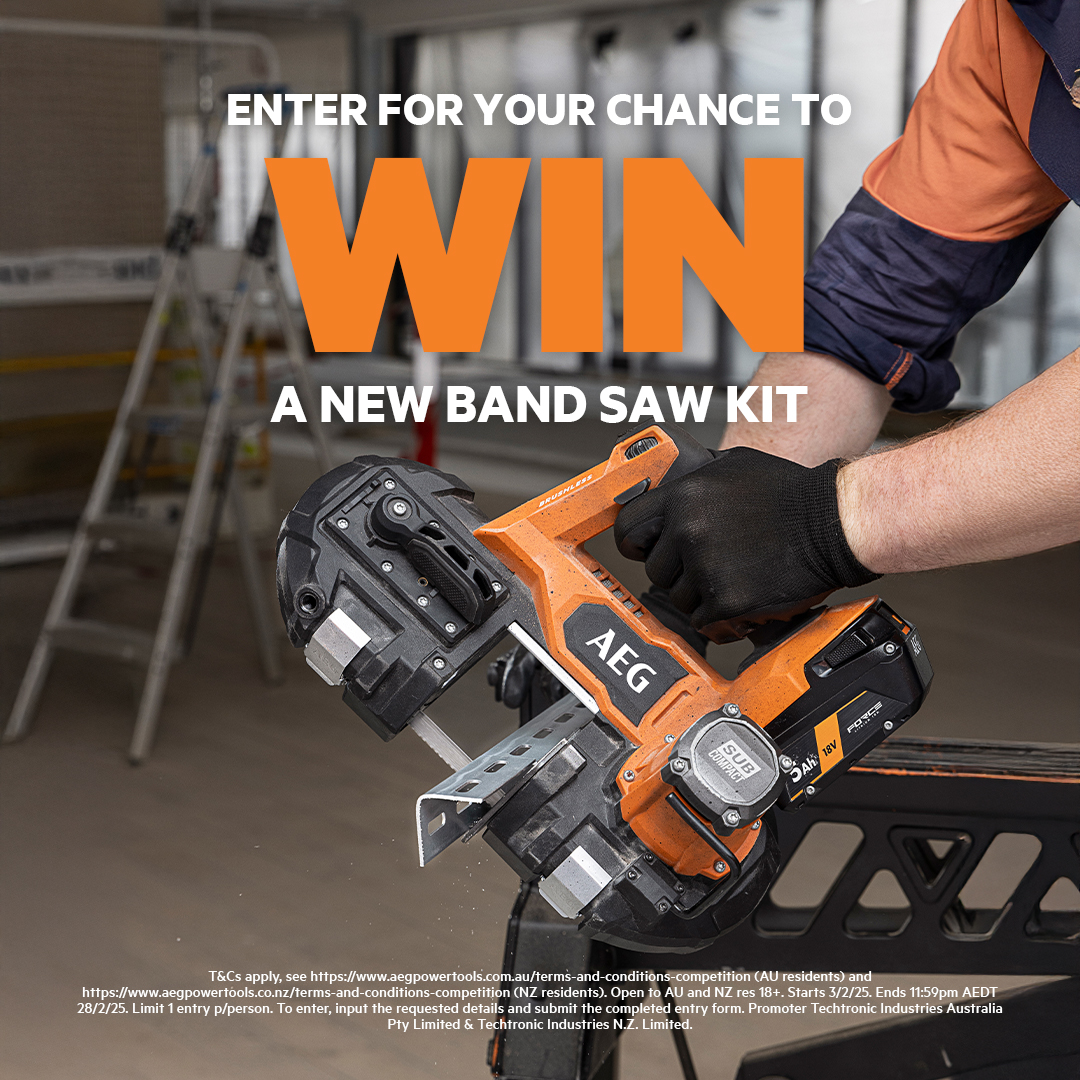 Enter for your chance to WIN a new band saw kit.