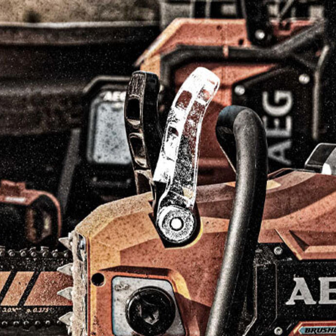 Aeg 58v chainsaw chain replacement sale